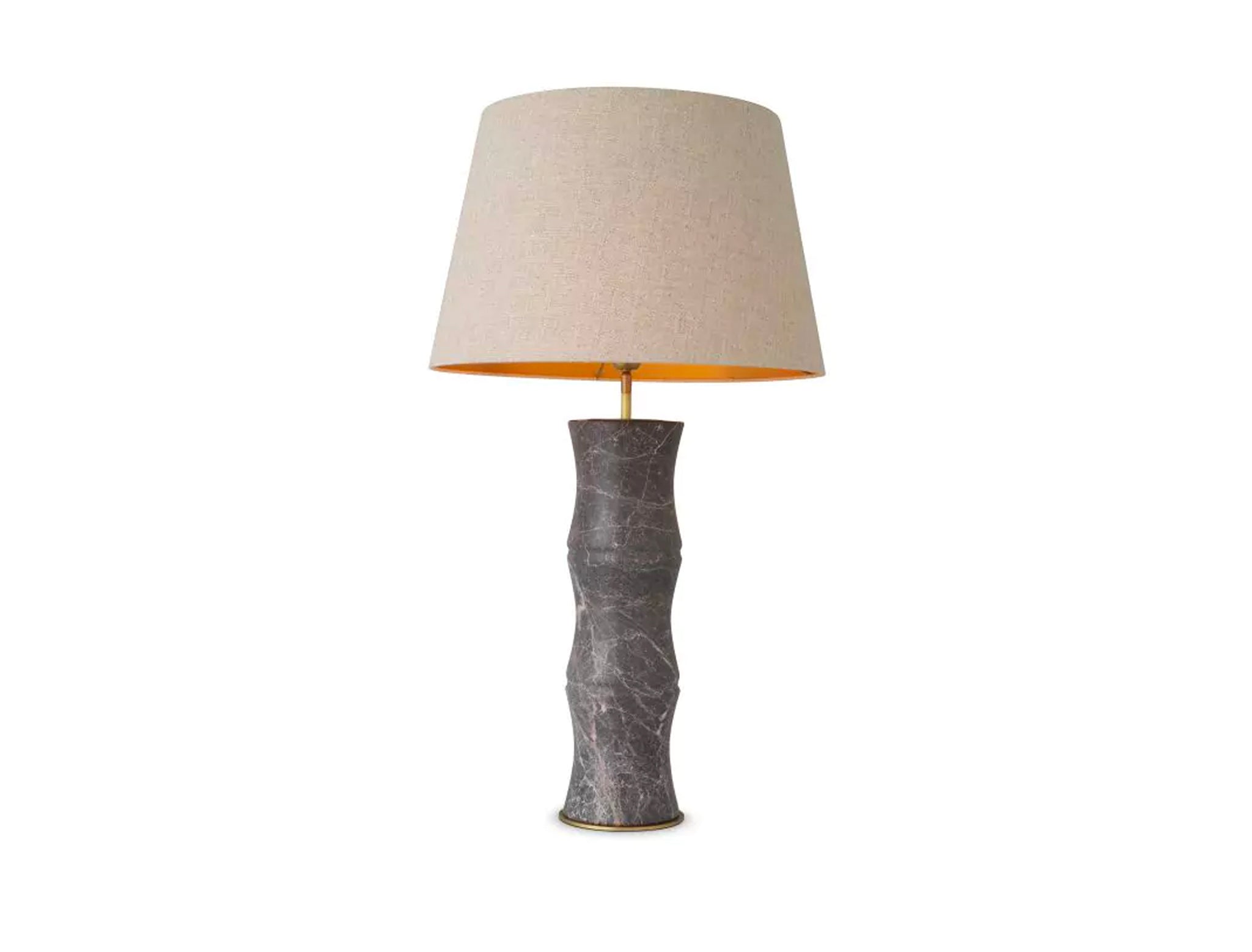 Marble Scalloped Lamp